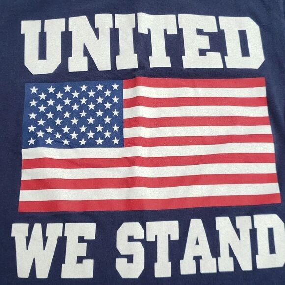 Vintage Soft As A Grape Patriotic T-Shirt Sz S - Picture 2 of 3